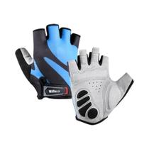 Luvas De Ciclismo MTB De Verão Com Dedos Cortados, Respirável E Com Amortecimento