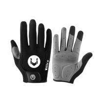 Luvas De Ciclismo MTB Unissex De Dedos Completos Para Esportes, Corrida, Fitness, Academia,