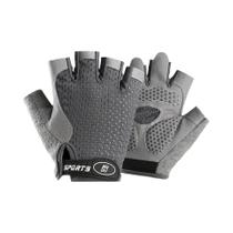 Luvas De Ciclismo Para Meninos E Meninas, Antiderrapantes, Respiráveis, Finas, Meio Dedo, Primavera,