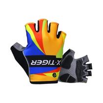 Luvas De Ciclismo Para Mountain Bike Almofada De Gel 3D Meio Dedo Luvas Esportivas MTB X-TIGER