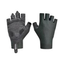 Luvas de Ciclismo Respiráveis - 5 Cores - Anti-Choque - Meia Luva para Homens e Mulheres