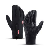 Luvas De Ciclismo Térmicas Impermeáveis Touch Screen Tam G