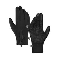 Luvas De Ciclismo Tricotadas Unissex Quentes Compatíveis Com Tela Sensível Ao Toque Para Outono E