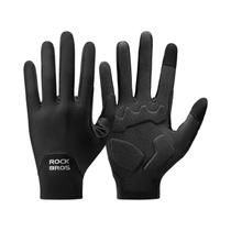 Luvas De Ciclismo Unissex Com Tela Sensível Ao Toque, Respiráveis E Acolchoadas Para Primavera E Luvas De Ciclismo Unissex Com Tela Sensível Ao Toque, Respiráveis E Acolchoadas Para Primavera E