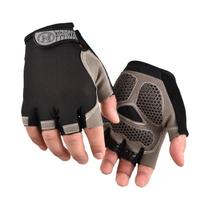 Luvas De Ciclismo Unissex Respiráveis Antiderrapantes Com Absorção De Impacto, Luvas De Dedo Curto