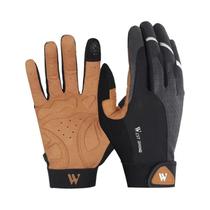 Luvas De Ciclismo Unissex Respiráveis De Dedo Inteiro Para MTB, Primavera, Outono, Motociclismo,