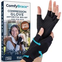 Luvas de compressão ComfyBrace com cobre para artrite Luvas de compressão ComfyBrace com cobre para artrite
