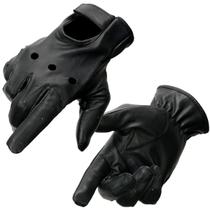 Luvas de condução Milwaukee Leather SH247 pretas sem forro X-Small