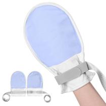 Luvas de contenção médica ENLUNTRA com fechos, azuis