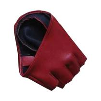 Luvas De Couro Femininas Sem Dedos De 11CM Para Performance De Palco, Dança, Concerto E Estilo De