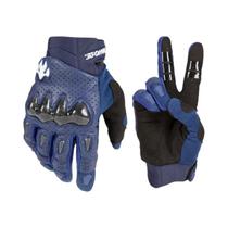 Luvas De Couro Genuíno De Ovelha Para Motociclismo Masculinas - Motocross, Motoqueiro, Piloto
