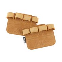 Luvas De Couro Unissex Para Levantamento De Peso Proteção Da Palma Fitness Ginástica Pull Ups Grips