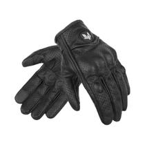 Luvas De Couro Vintage Retro Para Motocicleta, Protetoras, Com Tela Sensível Ao Toque, Para Homens E Luvas De Couro Vintage Retro Para Motocicleta, Protetoras, Com Tela Sensível Ao Toque, Para Homens E