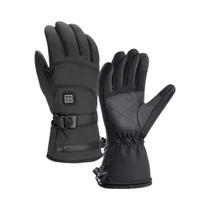 Luvas De Esqui Aquecidas Para Inverno, Impermeáveis, Antiderrapantes, Com Tela Sensível Ao Toque E Luvas De Esqui Aquecidas Para Inverno, Impermeáveis, Antiderrapantes, Com Tela Sensível Ao Toque E