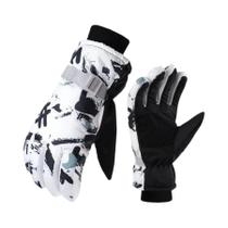 Luvas De Esqui E Snowboard Unissex Impermeáveis Para Inverno, Antiderrapantes, Com Tela Sensível Ao Luvas De Esqui E Snowboard Unissex Impermeáveis Para Inverno, Antiderrapantes, Com Tela Sensível Ao
