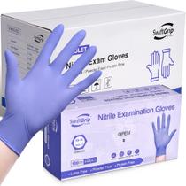 Luvas de exame de nitrilo descartáveis SwiftGrip EN35V 3mil 1000ct