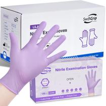 Luvas de exame de nitrilo descartáveis SwiftGrip X-Large 1000 Case