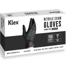 Luvas de exame de nitrilo Klex Medical Grade Powder Free 100 unidades Luvas de exame de nitrilo Klex Medical Grade Powder Free 100 unidades
