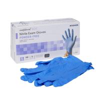 Luvas de exame de nitrilo McKesson Confiderm XL Blue 180 Luvas de exame de nitrilo McKesson Confiderm XL Blue 180