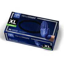 Luvas de exame de nitrilo Medline VersaShield X-Large 90 unidades