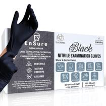 Luvas de exame de nitrilo Saf-Care ENsure sem pó 5 mil (100)