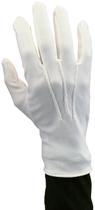 Luvas de fantasia Rubie's Novelty Nylon para homens, brancas Luvas de fantasia Rubie's Novelty Nylon para homens, brancas