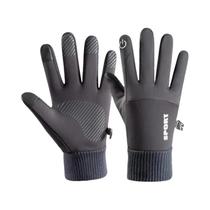 Luvas De Fleece À Prova d'Água Com Tela Sensível Ao Toque Para Ciclismo, Corrida, Motociclismo, Luvas De Fleece À Prova d'Água Com Tela Sensível Ao Toque Para Ciclismo, Corrida, Motociclismo,