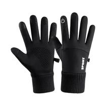 Luvas De Fleece À Prova d'Água E Vento Com Tela Sensível Ao Toque Para Ciclismo, Corrida, Luvas De Fleece À Prova d'Água E Vento Com Tela Sensível Ao Toque Para Ciclismo, Corrida,