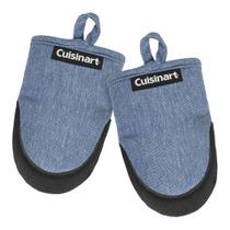 Luvas de forno Cuisinart Mini resistentes ao calor 14 cm x 18 cm (Chambray)