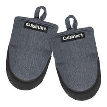 Luvas de forno Cuisinart Mini resistentes ao calor 14 cm x 18 cm Chambray
