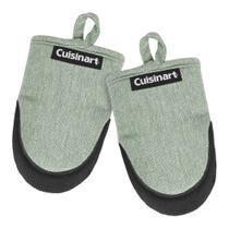 Luvas de forno Cuisinart Mini resistentes ao calor 14 cm x 18 cm Chambray Luvas de forno Cuisinart Mini resistentes ao calor 14 cm x 18 cm Chambray
