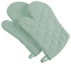 Luvas de Forno DII Basic Terry 100% Algodão Matelassê Menta 2 unidades Luvas de Forno DII Basic Terry 100% Algodão Matelassê Menta 2 unidades