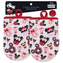 Luvas de forno Disney resistentes ao calor Mini Mickey & Minnie, Stitch