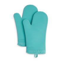 Luvas de Forno KitchenAid de Silicone - 2 Peças, Antiaderentes e Resistentes ao Calor Luvas de Forno KitchenAid de Silicone - 2 Peças, Antiaderentes e Resistentes ao Calor