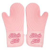 Luvas de Forno Paris Hilton - Rosa Quente e Resistente ao Calor Luvas de Forno Paris Hilton - Rosa Quente e Resistente ao Calor