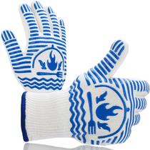 Luvas de forno Recoty 30 cm resistentes ao calor para churrasco a 1472 F Luvas de forno Recoty 30 cm resistentes ao calor para churrasco a 1472 F