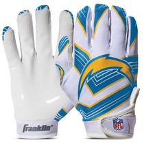 Luvas de Futebol Americano Franklin Sports Los Angeles Chargers