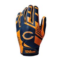 Luvas de futebol Wilson NFL Stretch Fit Adult Chicago Bears
