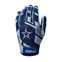 Luvas de futebol Wilson NFL Stretch Fit Adult Dallas Cowboys Luvas de futebol Wilson NFL Stretch Fit Adult Dallas Cowboys