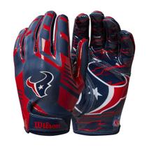 Luvas de futebol Wilson NFL Stretch Fit Youth Houston Texans Luvas de futebol Wilson NFL Stretch Fit Youth Houston Texans