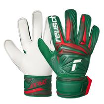 Luvas de goleiro Reusch Attrakt Solid Junior para grama sintética, tamanho 7