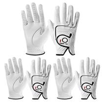Luvas de golfe FINGER TEN, pacote com 3 unidades, couro cabretta, mão direita, para homens Luvas de golfe FINGER TEN, pacote com 3 unidades, couro cabretta, mão direita, para homens