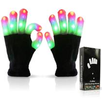 Luvas de iluminação LED Luwint para crianças de 8 a 12 anos, meninos e meninas Luvas de iluminação LED Luwint para crianças de 8 a 12 anos, meninos e meninas