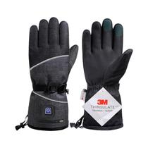 Luvas De Inverno Aquecidas 3M De Algodão Impermeáveis Térmicas Elétricas Para Ciclismo,