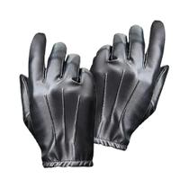 Luvas de Inverno de Couro PU para Homens e Mulheres - Tela de Toque, À Prova D'água e Quentes
