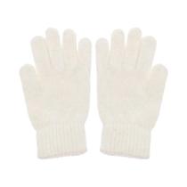 Luvas De Inverno De Dedo Inteiro De Malha Quente Masculino Feminino Luvas De Lã Elástica Ao Ar Livre