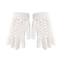 Luvas De Inverno Grossas De Tricô Quentes E Elásticas Para Crianças, Luvas Sólidas Com Dedos Luvas De Inverno Grossas De Tricô Quentes E Elásticas Para Crianças, Luvas Sólidas Com Dedos