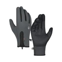 Luvas De Inverno Impermeáveis E Quentes, Compatíveis Com Tela Sensível Ao Toque Para Corrida,