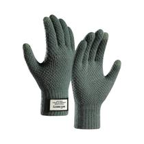 Luvas De Inverno Masculinas Com Tela Sensível Ao Toque, Quentes, De Lã E Caxemira, Estilo