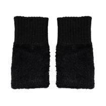 Luvas De Inverno Meio Dedo Com Tela Sensível Ao Toque, Quentes E De Pelúcia, Protetor De Punho Luvas De Inverno Meio Dedo Com Tela Sensível Ao Toque, Quentes E De Pelúcia, Protetor De Punho